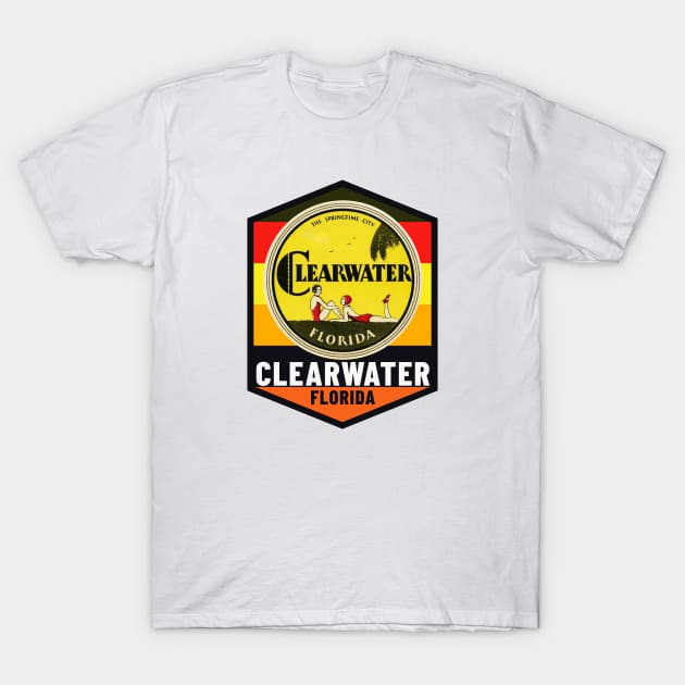 Clearwater Florida T-Shirt by DD2019